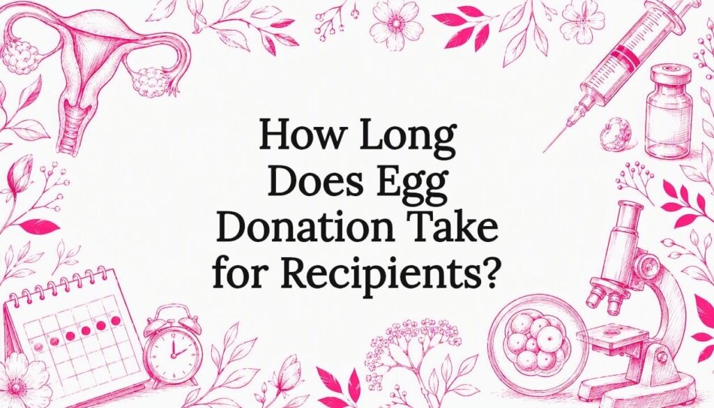 Decorative title card with fertility and timing icons