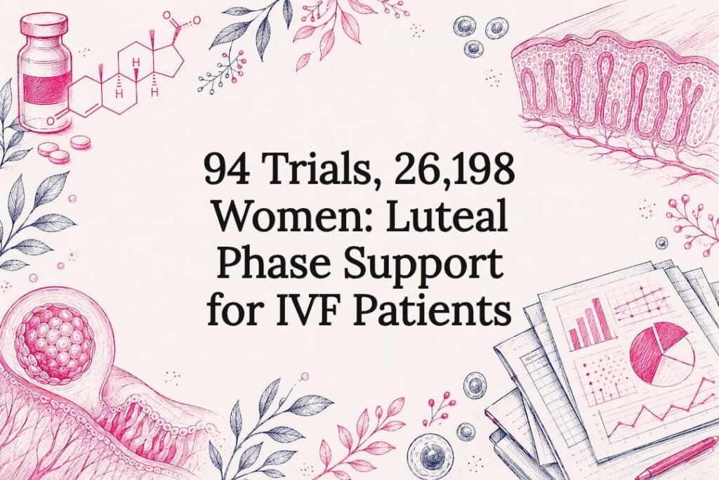 Luteal support IVF article title card
