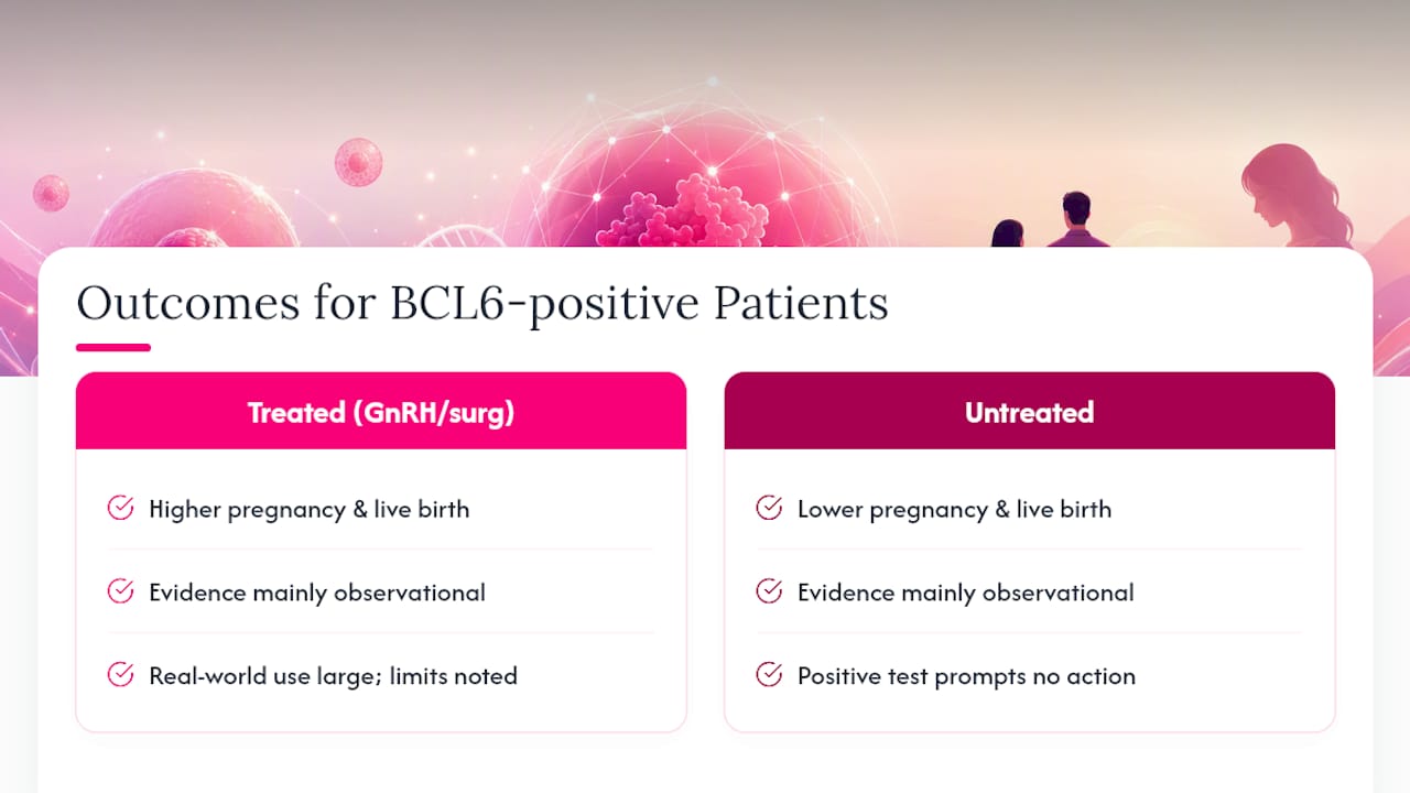 What Does the Research Say About Treating BCL6-Positive Patients? — overview diagram