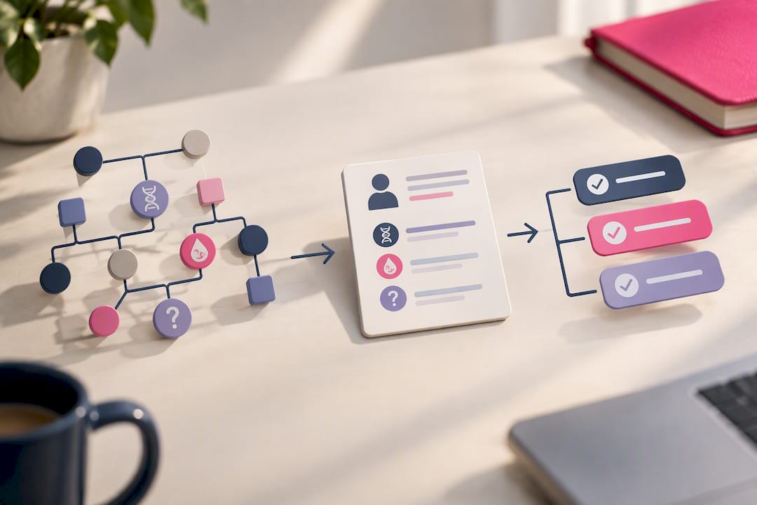 Family history informing genetic counseling