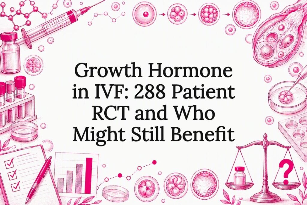 Growth hormone IVF evidence title card