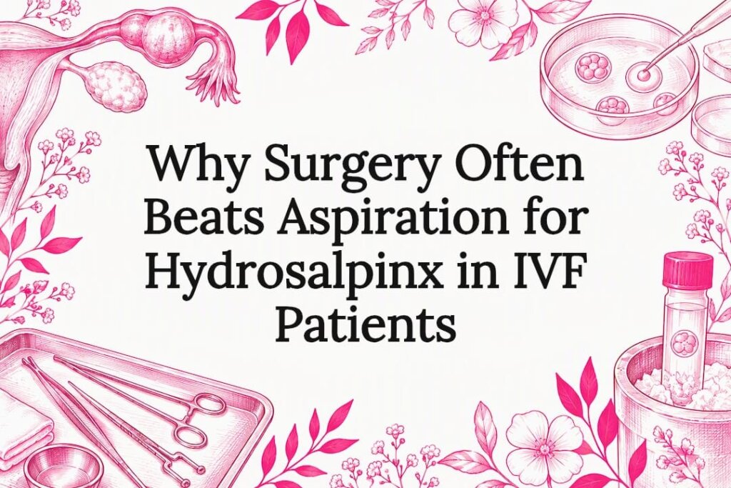 Hydrosalpinx IVF surgery title card